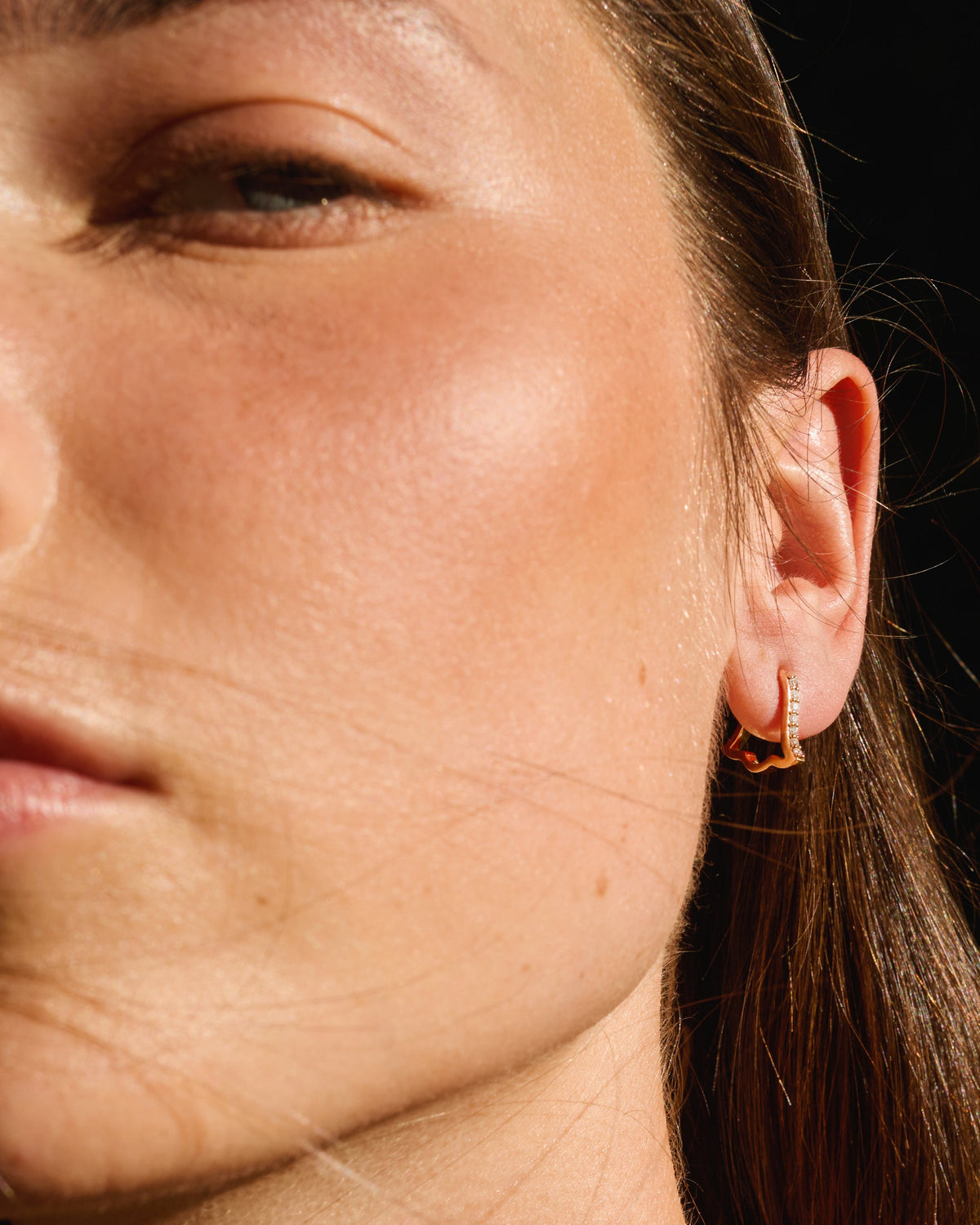 Bellflower Diamond Earrings