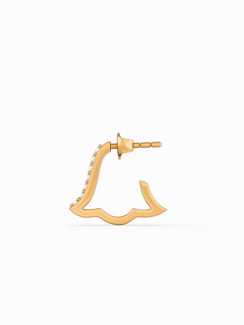Bellflower Diamond Earrings