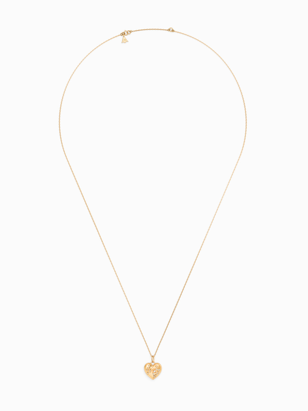 Tulip Heart Necklace