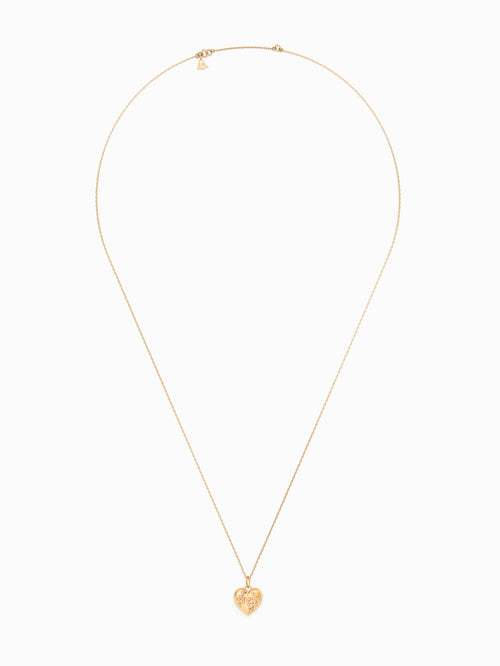 Tulip Heart Necklace