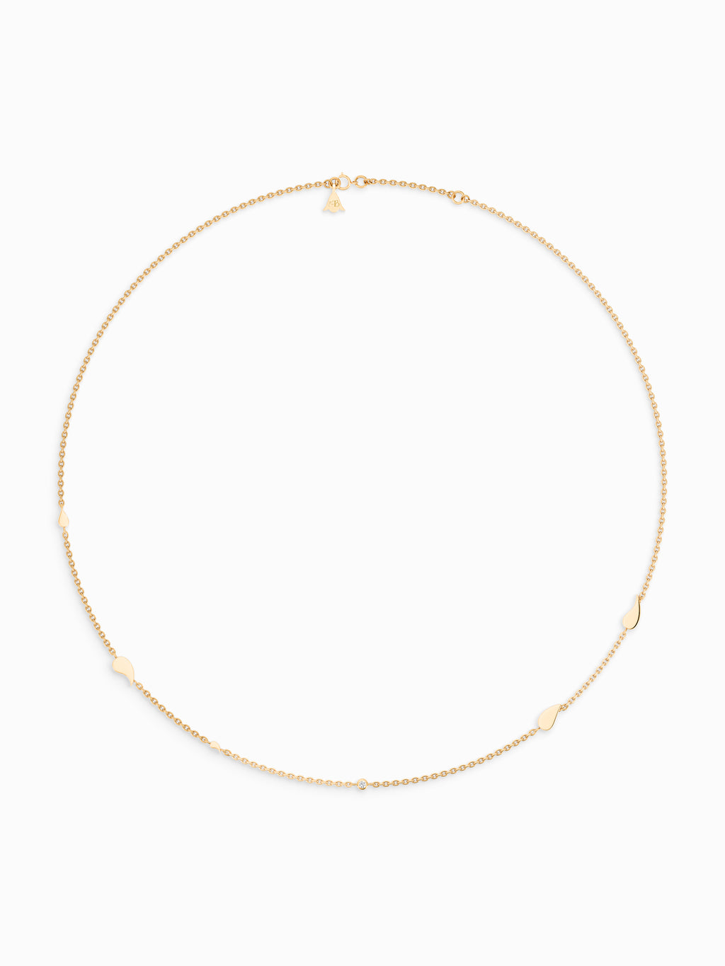 Petal Diamond necklace