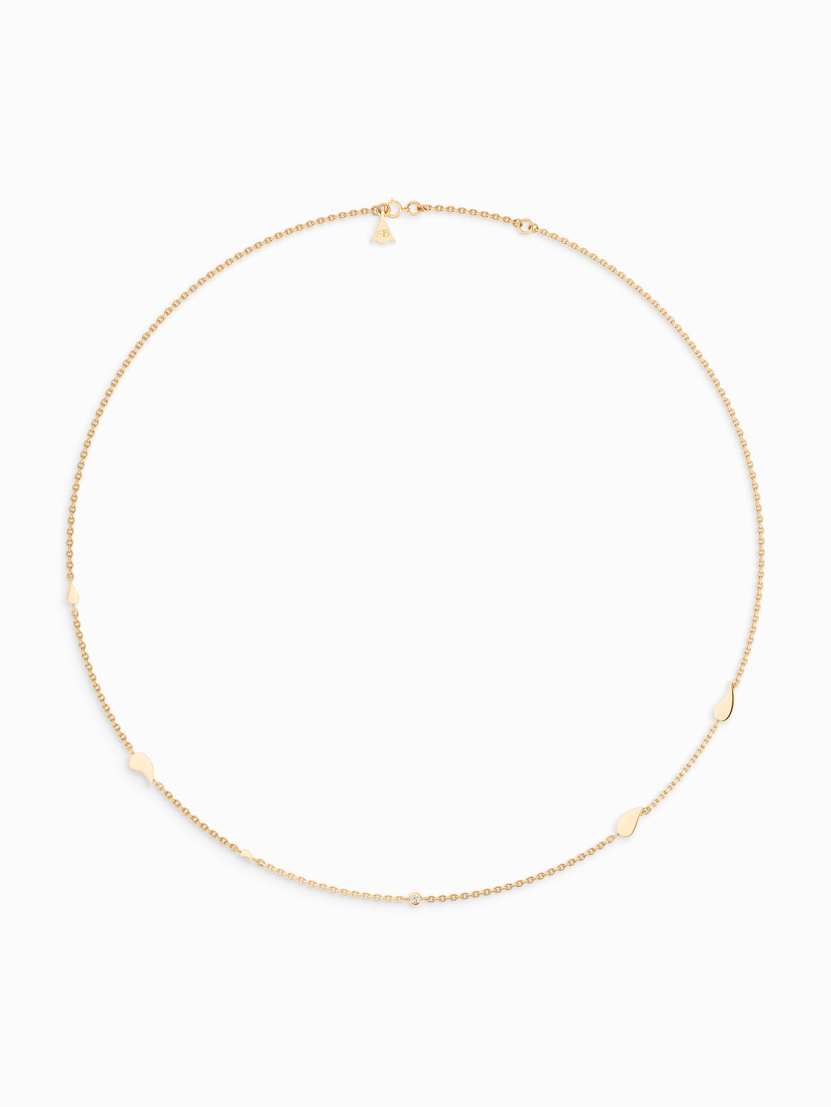 Petal Diamond necklace