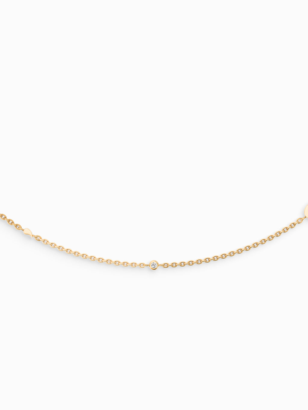 Petal Diamond necklace